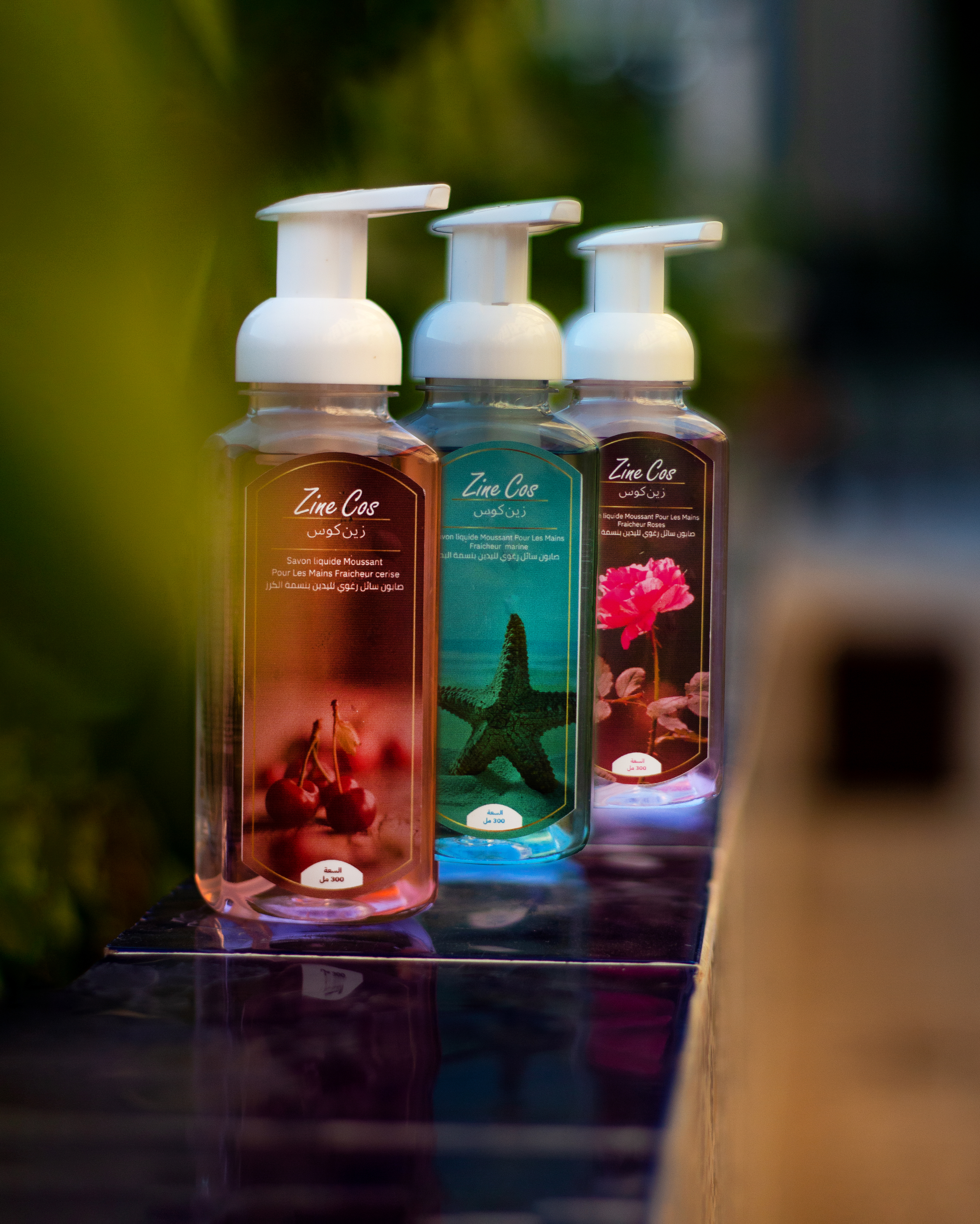 Packaging design for ZinCos cosmetics company